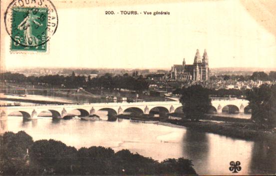 Cartes postales anciennes > CARTES POSTALES > carte postale ancienne > cartes-postales-ancienne.com Indre et loire 37 Tours