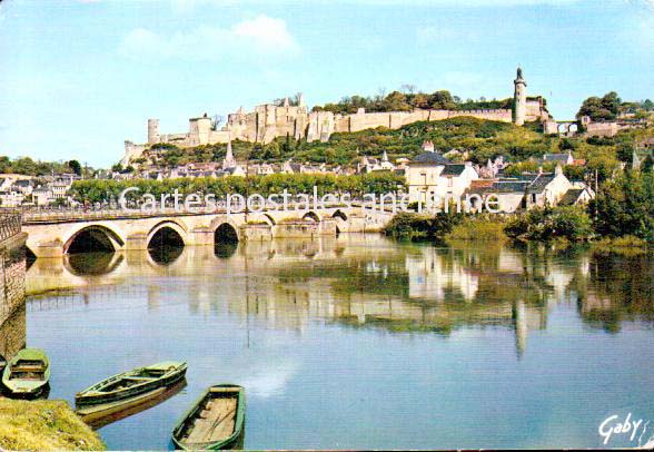 Cartes postales anciennes > CARTES POSTALES > carte postale ancienne > cartes-postales-ancienne.com Centre val de loire  Indre et loire Chinon