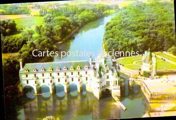 Cartes postales anciennes > CARTES POSTALES > carte postale ancienne > cartes-postales-ancienne.com Centre val de loire  Indre et loire Chenonceaux