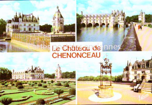 Cartes postales anciennes > CARTES POSTALES > carte postale ancienne > cartes-postales-ancienne.com Centre val de loire  Indre et loire Chenonceaux