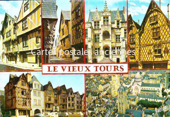 Cartes postales anciennes > CARTES POSTALES > carte postale ancienne > cartes-postales-ancienne.com Centre val de loire  Indre et loire Tours