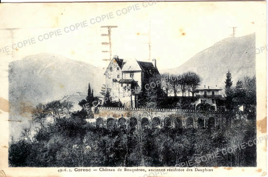 Cartes postales anciennes > CARTES POSTALES > carte postale ancienne > cartes-postales-ancienne.com Auvergne rhone alpes Isere Corenc