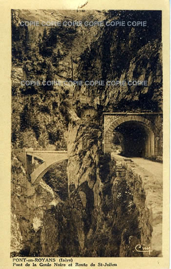 Cartes postales anciennes > CARTES POSTALES > carte postale ancienne > cartes-postales-ancienne.com Auvergne rhone alpes Isere Pont En Royans