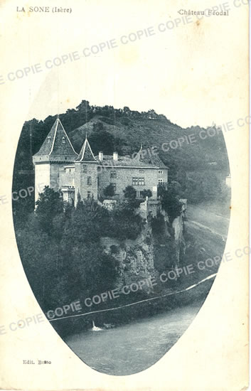 Cartes postales anciennes > CARTES POSTALES > carte postale ancienne > cartes-postales-ancienne.com Auvergne rhone alpes Isere La Sone