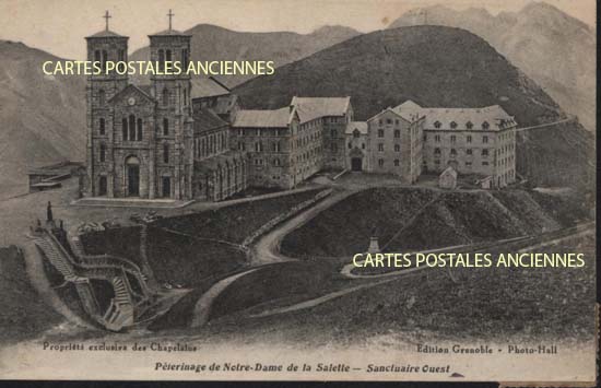 Cartes postales anciennes > CARTES POSTALES > carte postale ancienne > cartes-postales-ancienne.com Auvergne rhone alpes Isere Notre Dame De Mesage