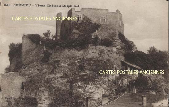 Cartes postales anciennes > CARTES POSTALES > carte postale ancienne > cartes-postales-ancienne.com Auvergne rhone alpes Isere Cremieu