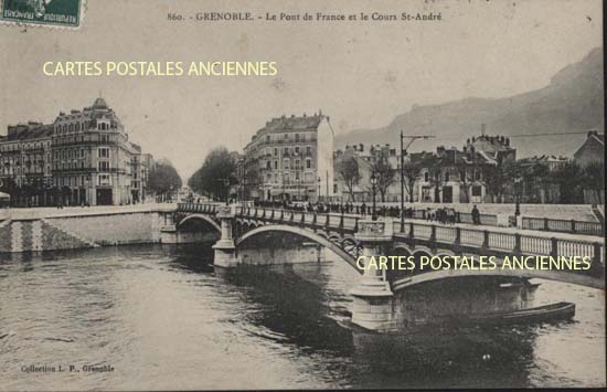 Cartes postales anciennes > CARTES POSTALES > carte postale ancienne > cartes-postales-ancienne.com Auvergne rhone alpes Isere Grenoble