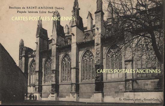 Cartes postales anciennes > CARTES POSTALES > carte postale ancienne > cartes-postales-ancienne.com Auvergne rhone alpes Isere Saint-Antoine-l'Abbaye