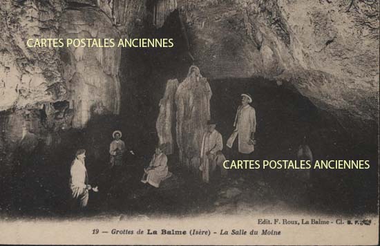 Cartes postales anciennes > CARTES POSTALES > carte postale ancienne > cartes-postales-ancienne.com Auvergne rhone alpes Isere La Balme Les Grottes