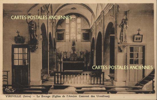 Cartes postales anciennes > CARTES POSTALES > carte postale ancienne > cartes-postales-ancienne.com Auvergne rhone alpes Isere Viriville