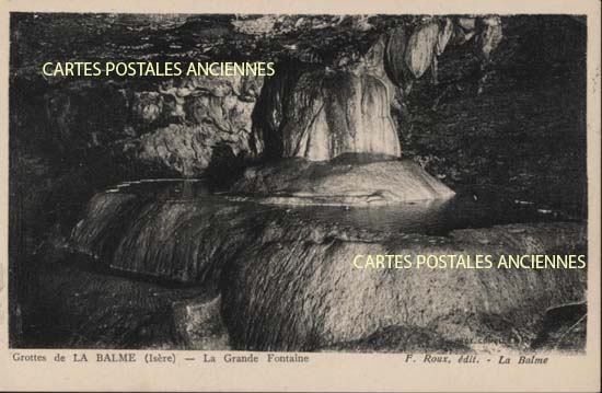 Cartes postales anciennes > CARTES POSTALES > carte postale ancienne > cartes-postales-ancienne.com Auvergne rhone alpes Isere La Balme Les Grottes