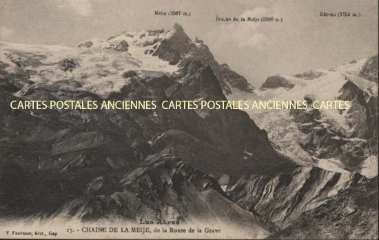 Cartes postales anciennes > CARTES POSTALES > carte postale ancienne > cartes-postales-ancienne.com Provence alpes cote d'azur Hautes alpes La Grave