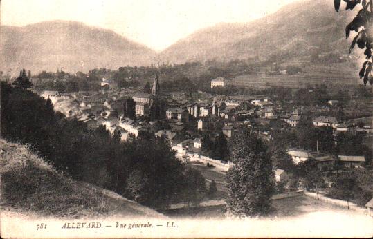 Cartes postales anciennes > CARTES POSTALES > carte postale ancienne > cartes-postales-ancienne.com Auvergne rhone alpes Isere Allevard