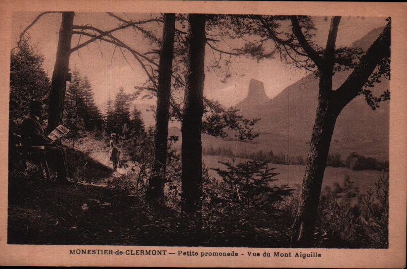 Cartes postales anciennes > CARTES POSTALES > carte postale ancienne > cartes-postales-ancienne.com Auvergne rhone alpes Isere Monestier De Clermont