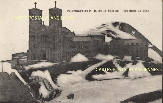 Cartes postales anciennes > CARTES POSTALES > carte postale ancienne > cartes-postales-ancienne.com Auvergne rhone alpes Isere Notre Dame De Mesage