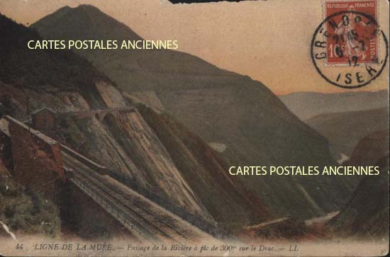 Cartes postales anciennes > CARTES POSTALES > carte postale ancienne > cartes-postales-ancienne.com Auvergne rhone alpes Isere La Mure