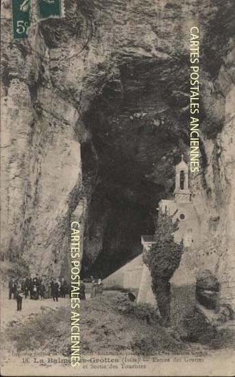 Cartes postales anciennes > CARTES POSTALES > carte postale ancienne > cartes-postales-ancienne.com Auvergne rhone alpes Isere La Balme Les Grottes