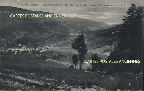 Cartes postales anciennes > CARTES POSTALES > carte postale ancienne > cartes-postales-ancienne.com Auvergne rhone alpes Isere Rencurel