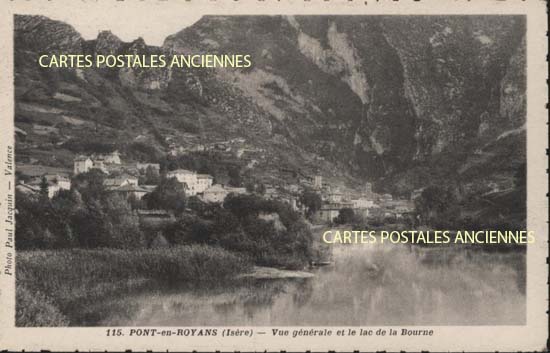 Cartes postales anciennes > CARTES POSTALES > carte postale ancienne > cartes-postales-ancienne.com Auvergne rhone alpes Isere Pont En Royans