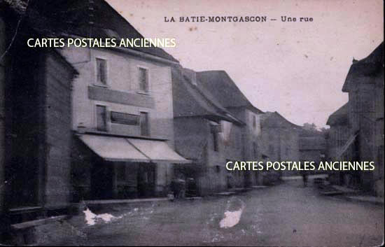 Cartes postales anciennes > CARTES POSTALES > carte postale ancienne > cartes-postales-ancienne.com Auvergne rhone alpes Isere La Batie Montgascon