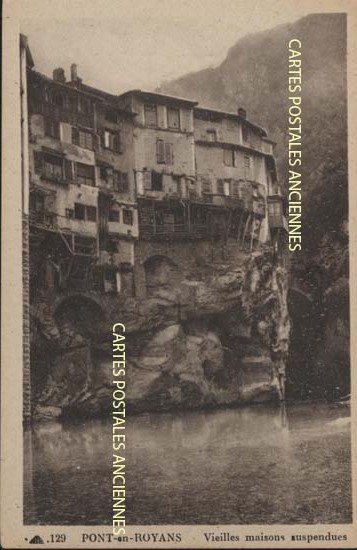 Cartes postales anciennes > CARTES POSTALES > carte postale ancienne > cartes-postales-ancienne.com Auvergne rhone alpes Isere Pont En Royans
