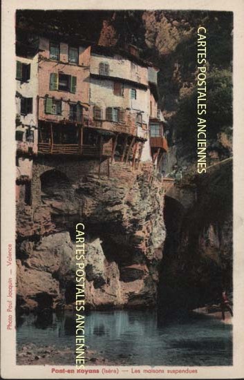 Cartes postales anciennes > CARTES POSTALES > carte postale ancienne > cartes-postales-ancienne.com Auvergne rhone alpes Isere Pont En Royans