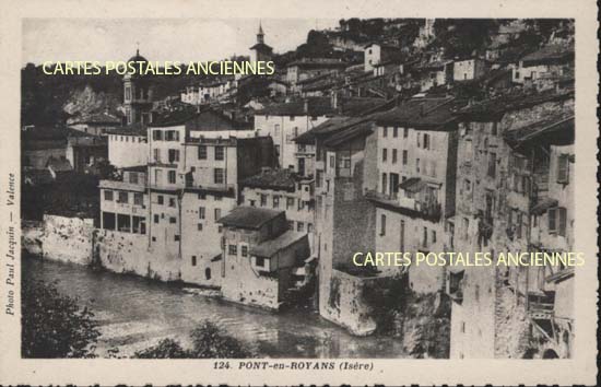 Cartes postales anciennes > CARTES POSTALES > carte postale ancienne > cartes-postales-ancienne.com Auvergne rhone alpes Isere Pont En Royans