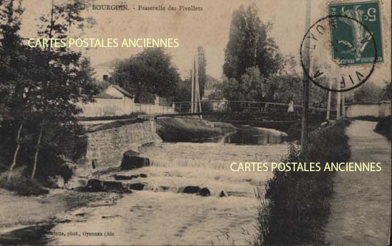 Cartes postales anciennes > CARTES POSTALES > carte postale ancienne > cartes-postales-ancienne.com Auvergne rhone alpes Isere Bourgoin Jallieu