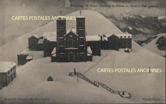 Cartes postales anciennes > CARTES POSTALES > carte postale ancienne > cartes-postales-ancienne.com Auvergne rhone alpes Isere Notre Dame De Mesage