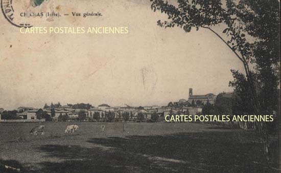 Cartes postales anciennes > CARTES POSTALES > carte postale ancienne > cartes-postales-ancienne.com Auvergne rhone alpes Isere Chanas