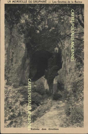 Cartes postales anciennes > CARTES POSTALES > carte postale ancienne > cartes-postales-ancienne.com Auvergne rhone alpes Isere La Balme Les Grottes
