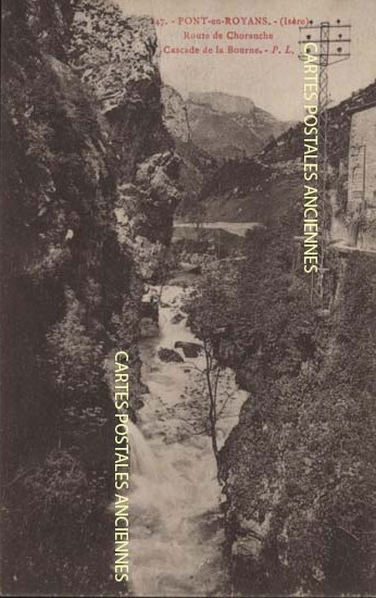 Cartes postales anciennes > CARTES POSTALES > carte postale ancienne > cartes-postales-ancienne.com Auvergne rhone alpes Isere Pont En Royans