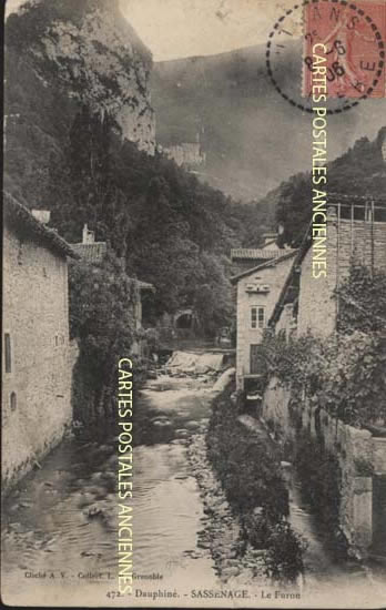 Cartes postales anciennes > CARTES POSTALES > carte postale ancienne > cartes-postales-ancienne.com Auvergne rhone alpes Isere Sassenage