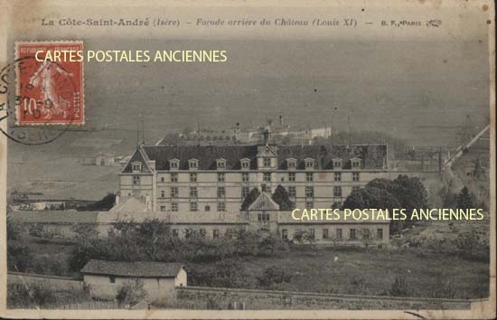 Cartes postales anciennes > CARTES POSTALES > carte postale ancienne > cartes-postales-ancienne.com Auvergne rhone alpes Isere La Cote Saint Andre