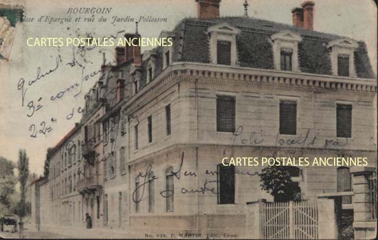 Cartes postales anciennes > CARTES POSTALES > carte postale ancienne > cartes-postales-ancienne.com Auvergne rhone alpes Isere Bourgoin Jallieu