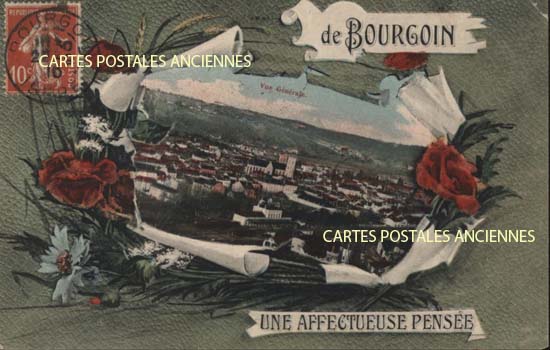 Cartes postales anciennes > CARTES POSTALES > carte postale ancienne > cartes-postales-ancienne.com Auvergne rhone alpes Isere Bourgoin Jallieu