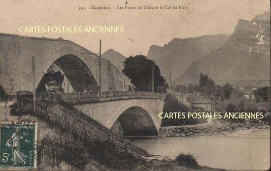 Cartes postales anciennes > CARTES POSTALES > carte postale ancienne > cartes-postales-ancienne.com Auvergne rhone alpes Isere Le Pont De Claix