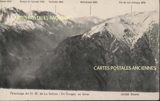 Cartes postales anciennes > CARTES POSTALES > carte postale ancienne > cartes-postales-ancienne.com Auvergne rhone alpes Isere Notre Dame De Mesage