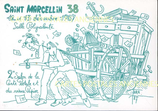 Cartes postales anciennes > CARTES POSTALES > carte postale ancienne > cartes-postales-ancienne.com Auvergne rhone alpes Isere Saint Marcellin