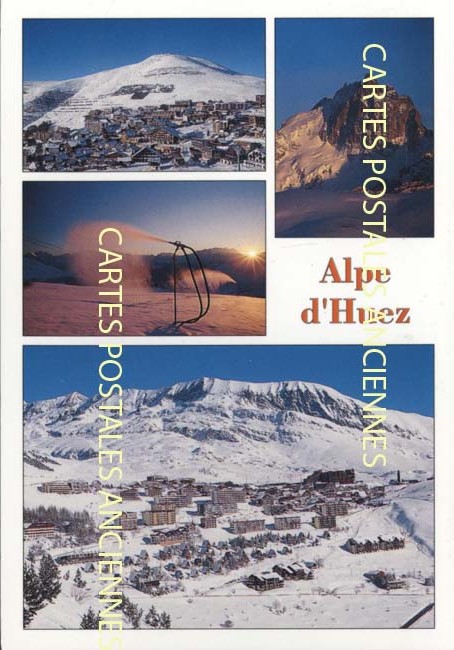 Cartes postales anciennes > CARTES POSTALES > carte postale ancienne > cartes-postales-ancienne.com Auvergne rhone alpes Isere Huez