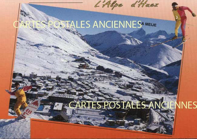 Cartes postales anciennes > CARTES POSTALES > carte postale ancienne > cartes-postales-ancienne.com Auvergne rhone alpes Isere Huez