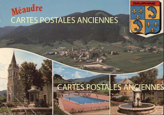 Cartes postales anciennes > CARTES POSTALES > carte postale ancienne > cartes-postales-ancienne.com Auvergne rhone alpes Isere Meaudre