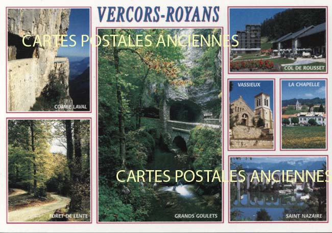 Cartes postales anciennes > CARTES POSTALES > carte postale ancienne > cartes-postales-ancienne.com Auvergne rhone alpes Drome La Chapelle En Vercors