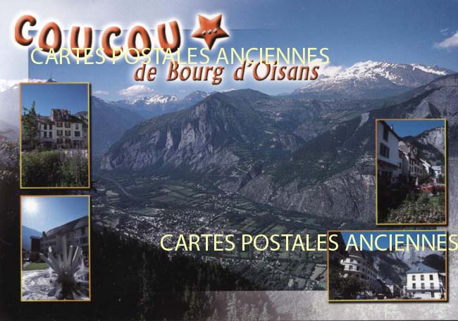 Cartes postales anciennes > CARTES POSTALES > carte postale ancienne > cartes-postales-ancienne.com Auvergne rhone alpes Isere Le Bourg d'Oisans