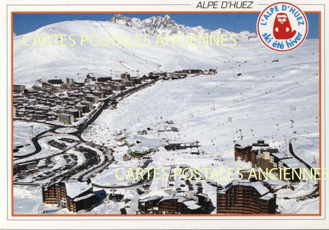 Cartes postales anciennes > CARTES POSTALES > carte postale ancienne > cartes-postales-ancienne.com Auvergne rhone alpes Isere Huez