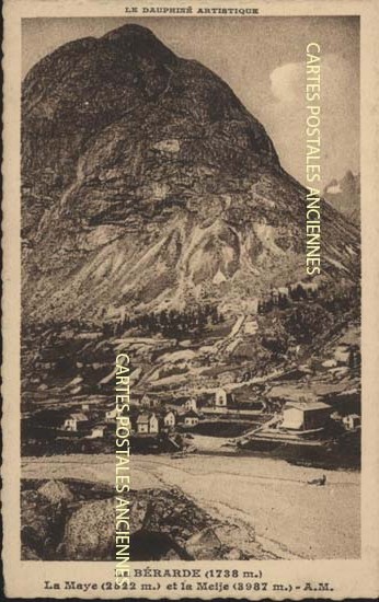 Cartes postales anciennes > CARTES POSTALES > carte postale ancienne > cartes-postales-ancienne.com Auvergne rhone alpes Isere Saint Christophe En Oisans