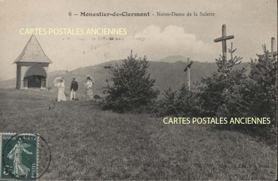 Cartes postales anciennes > CARTES POSTALES > carte postale ancienne > cartes-postales-ancienne.com Auvergne rhone alpes Isere Monestier De Clermont