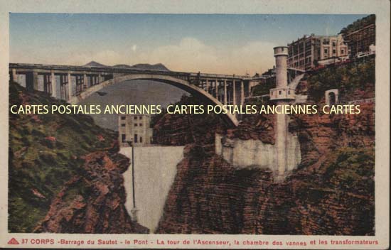 Cartes postales anciennes > CARTES POSTALES > carte postale ancienne > cartes-postales-ancienne.com Auvergne rhone alpes Isere Corps