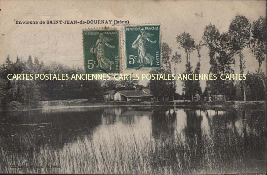 Cartes postales anciennes > CARTES POSTALES > carte postale ancienne > cartes-postales-ancienne.com Auvergne rhone alpes Isere Saint Jean De Bournay