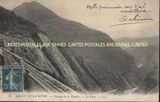 Cartes postales anciennes > CARTES POSTALES > carte postale ancienne > cartes-postales-ancienne.com Auvergne rhone alpes Isere La Mure